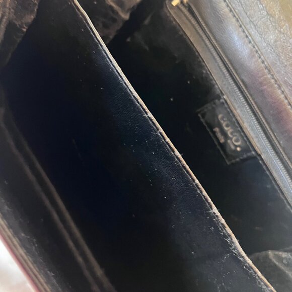 Vintage 1940's Coco Paris Embossed Shoulder Bag - Picture 8 of 16